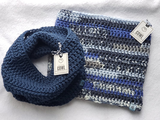 Key River Cowl and Infinity Scarf Pattern (Crochet)
