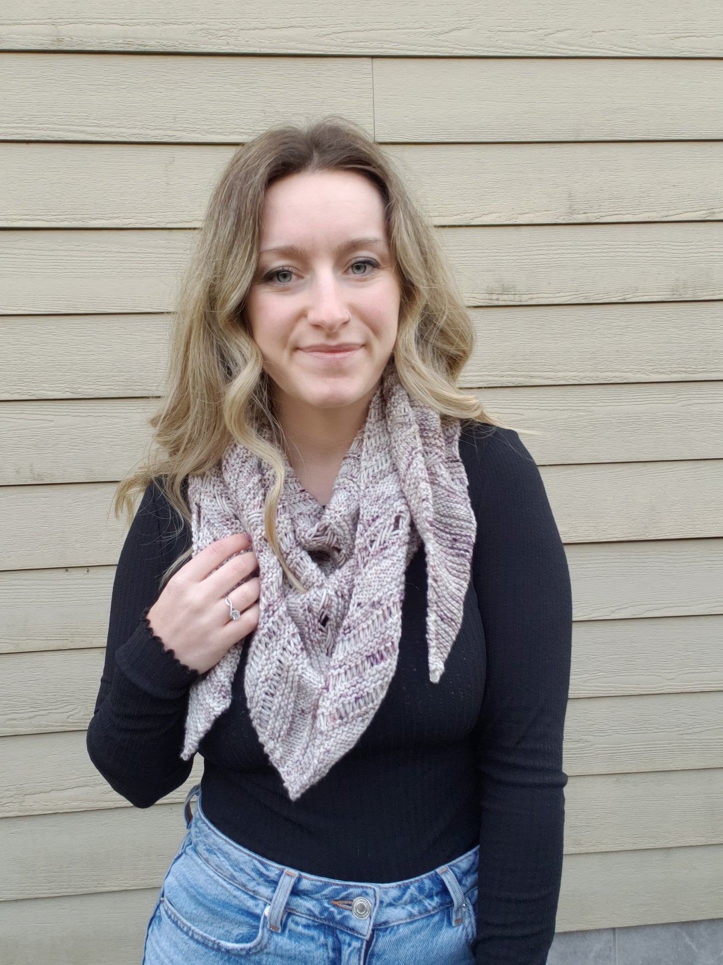 Spring Frost Shawl Kit (Yarn Only)