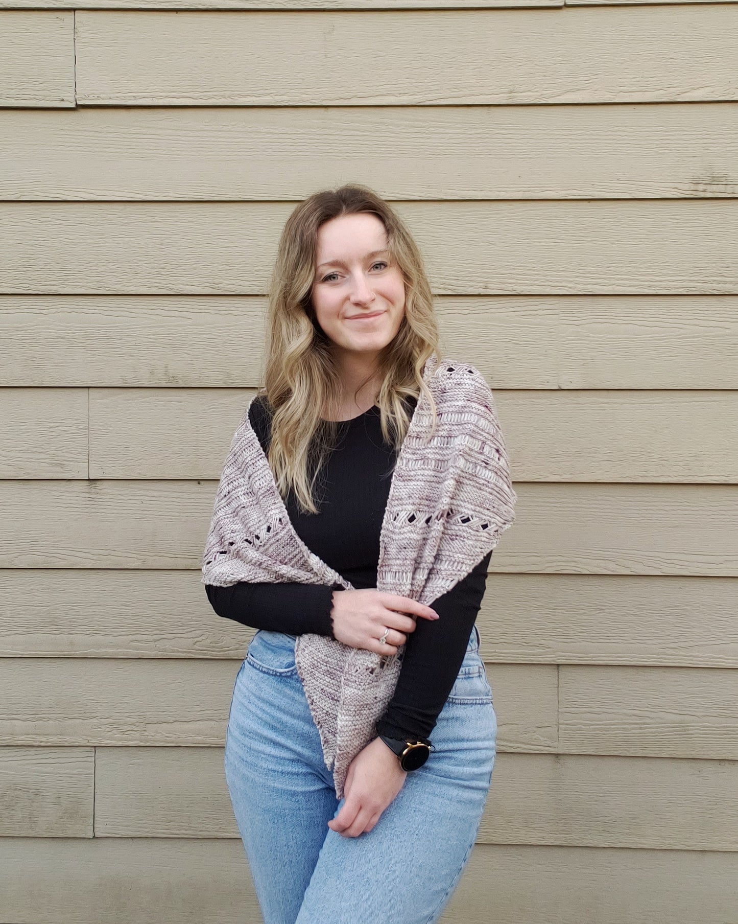 Spring Frost Shawl Kit (Yarn Only)