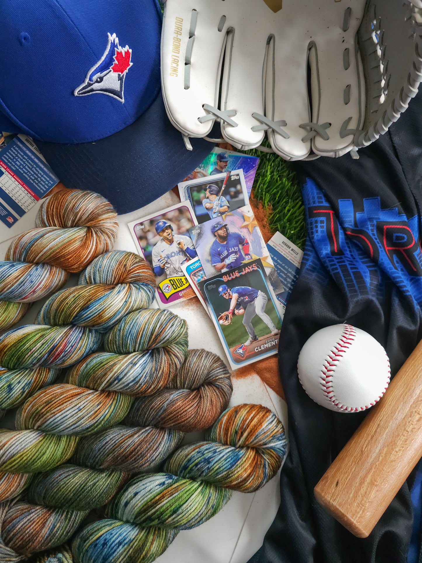 Baseball Sweater Kit (YARN ONLY)