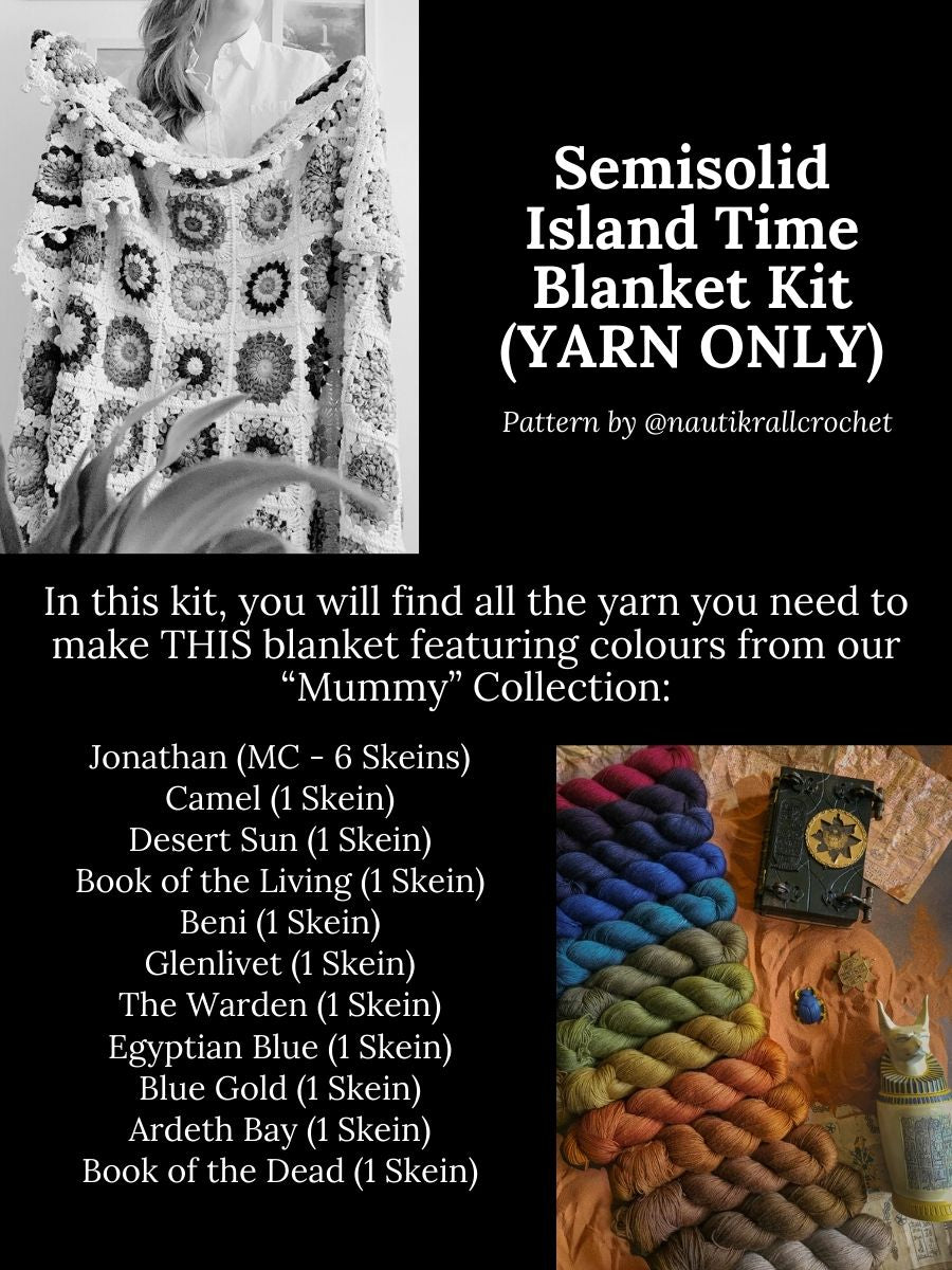 Crochet Blanket Kits (YARN ONLY - Ready to Ship)