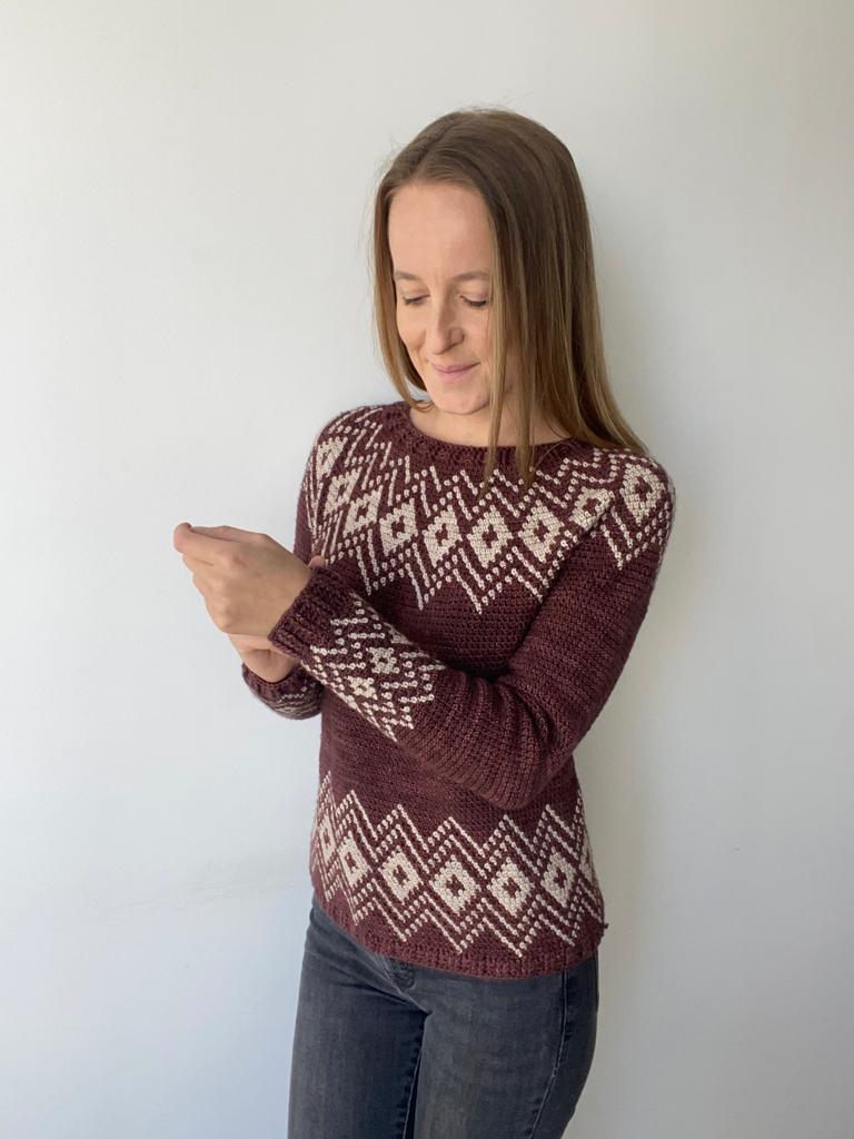 Eira Sweater Kit (Yarn + Pattern)