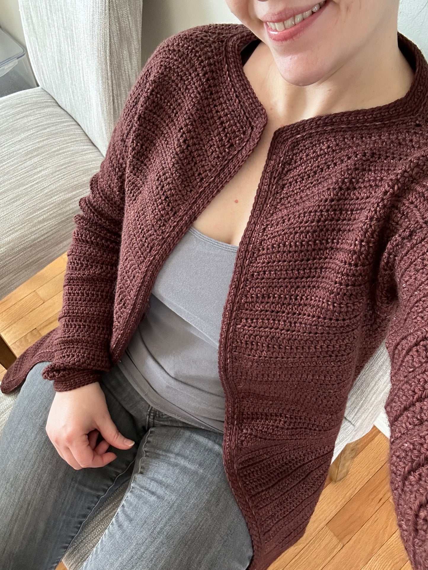 Keep it Simple Cardi Kit (Yarn + Pattern)