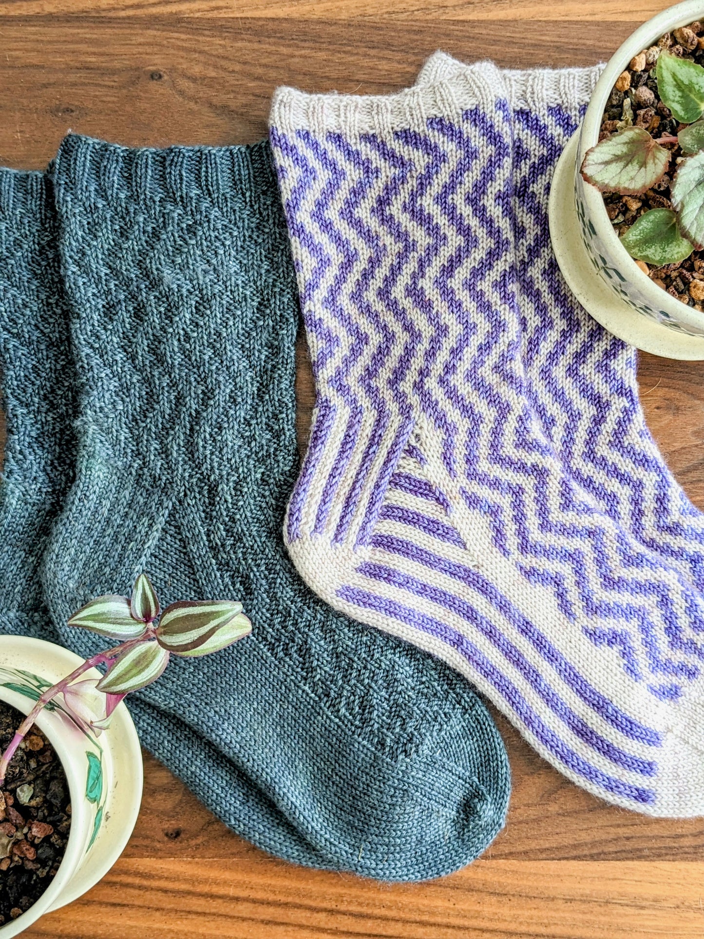Lombard Socks Kit (Yarn + Patterns)