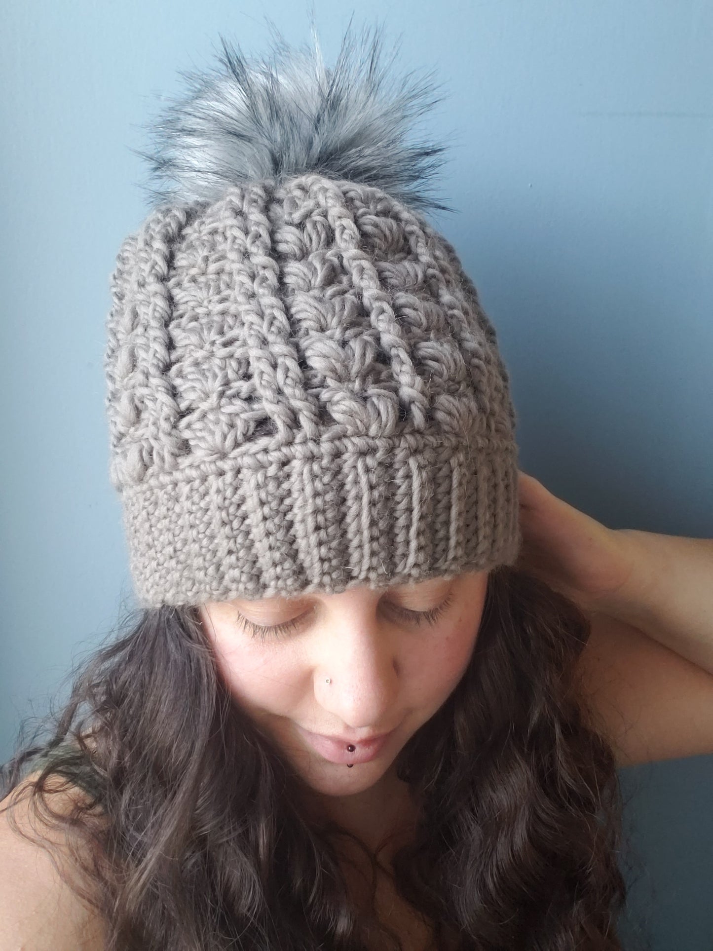 Pebbles Beanie Pattern (Crochet)