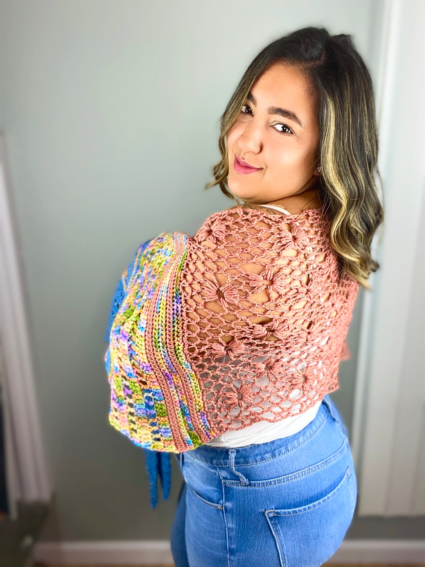 Starflower Shawl Pattern (Crochet)