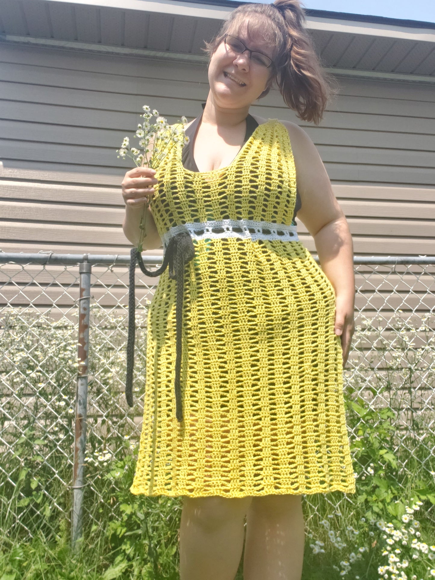 Ladder Lace Cover-up Pattern (Crochet)