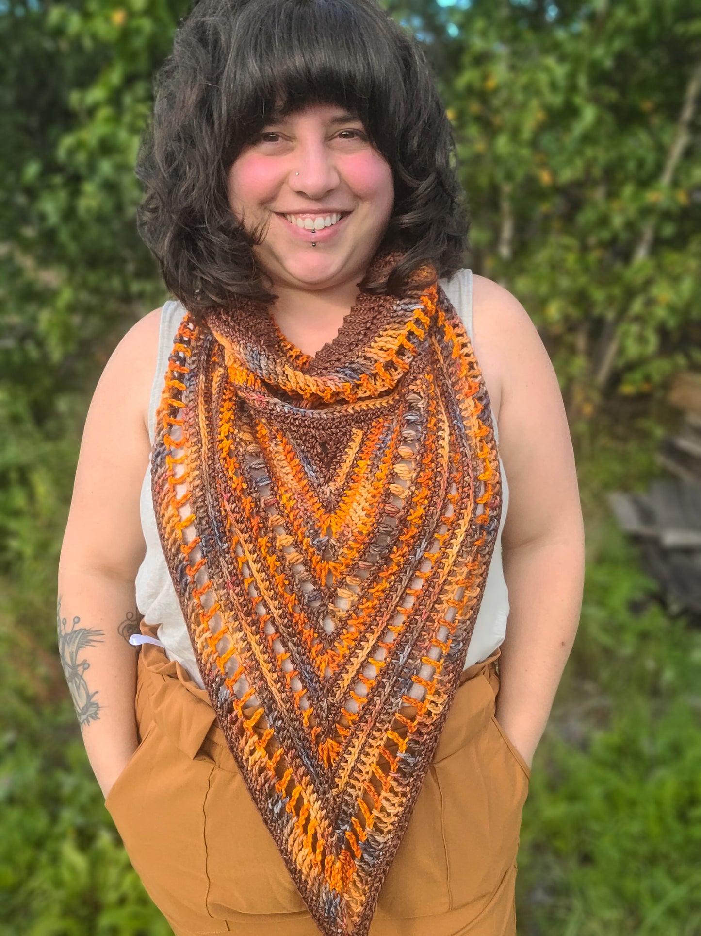 Boreal Bandana Cowl Pattern (Crochet)