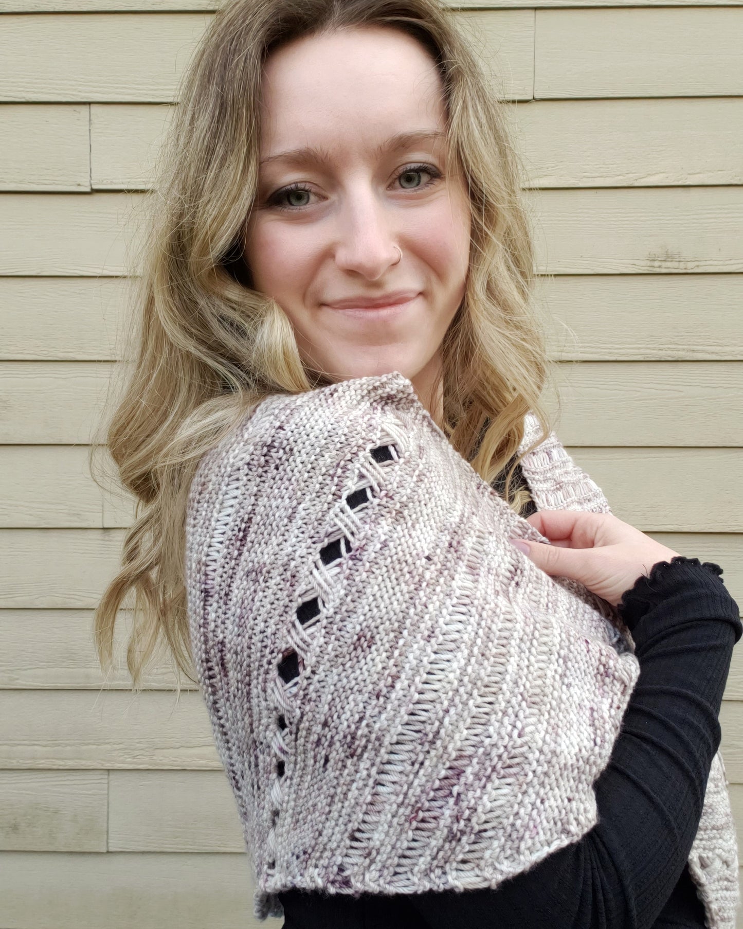 Spring Frost Shawl Kit (Yarn Only)