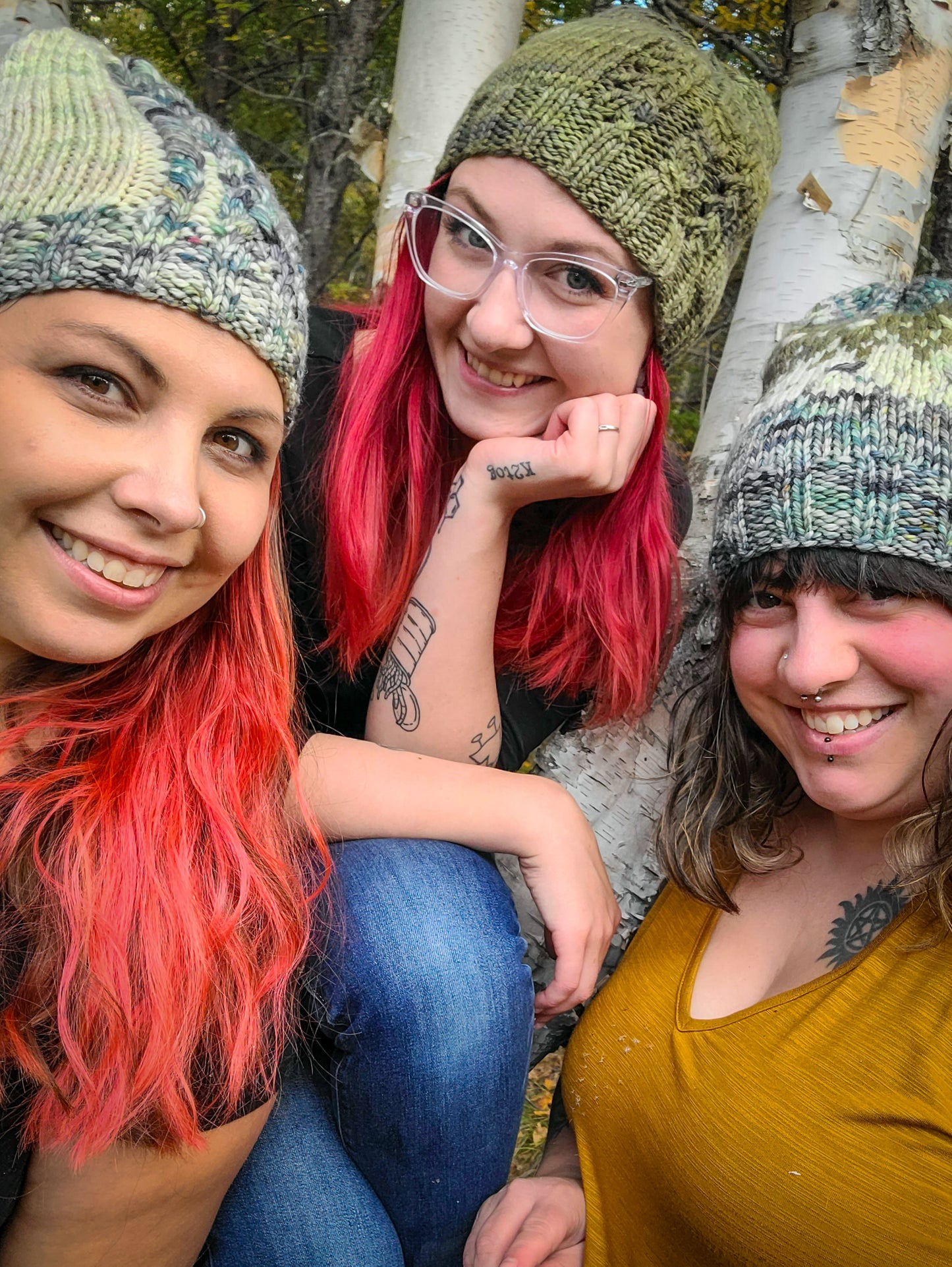 Academia Beanies Kit (Yarn + Patterns)