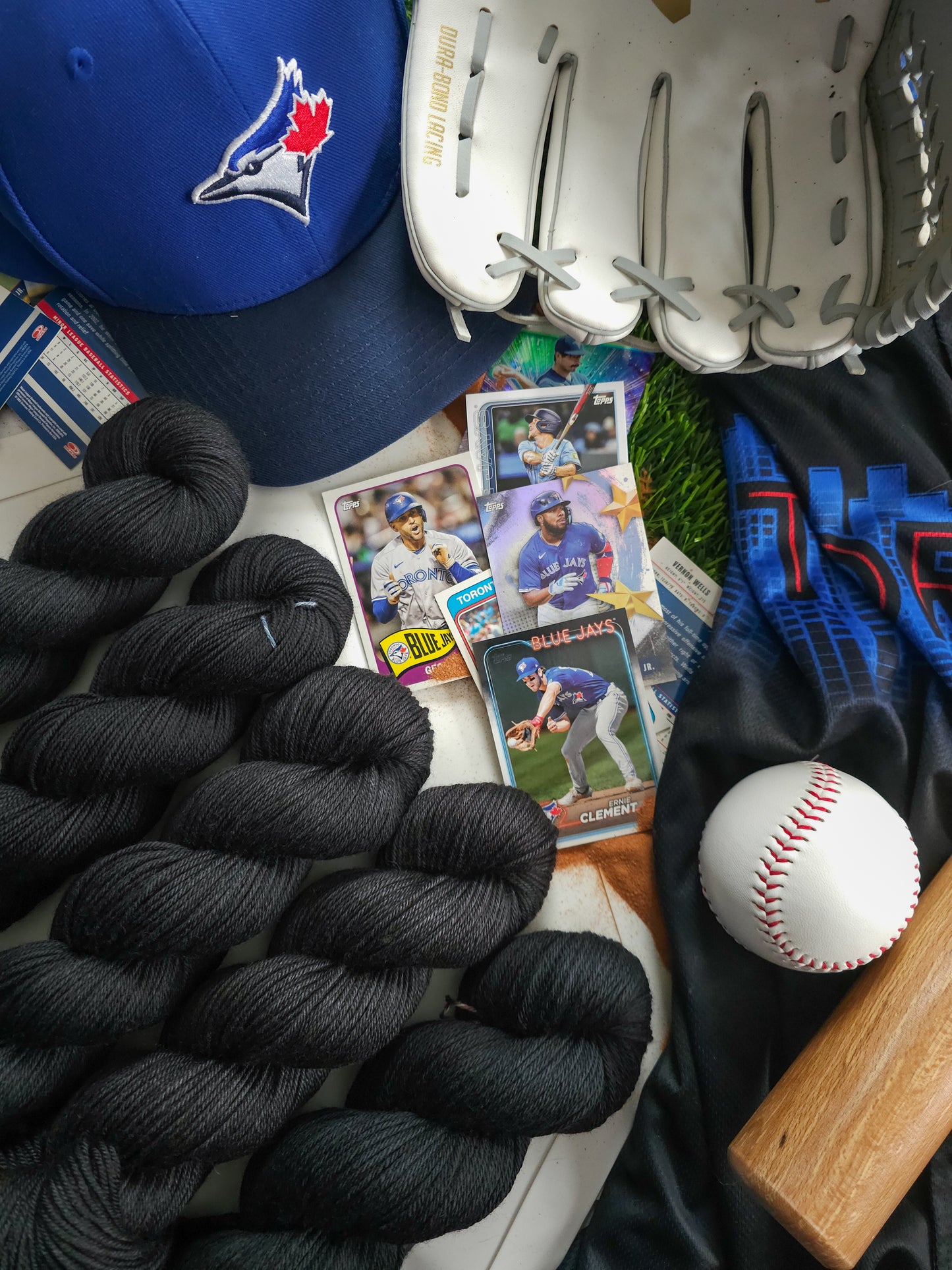 Baseball Sweater Kit (YARN ONLY)