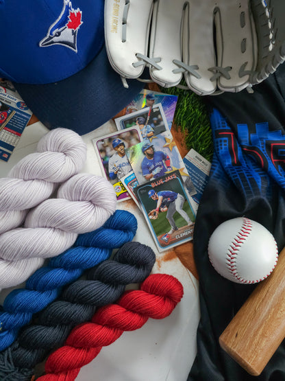 Baseball Sweater Kit (YARN ONLY)