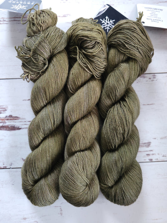 Bouquet Garni (Cool Camel Silk)