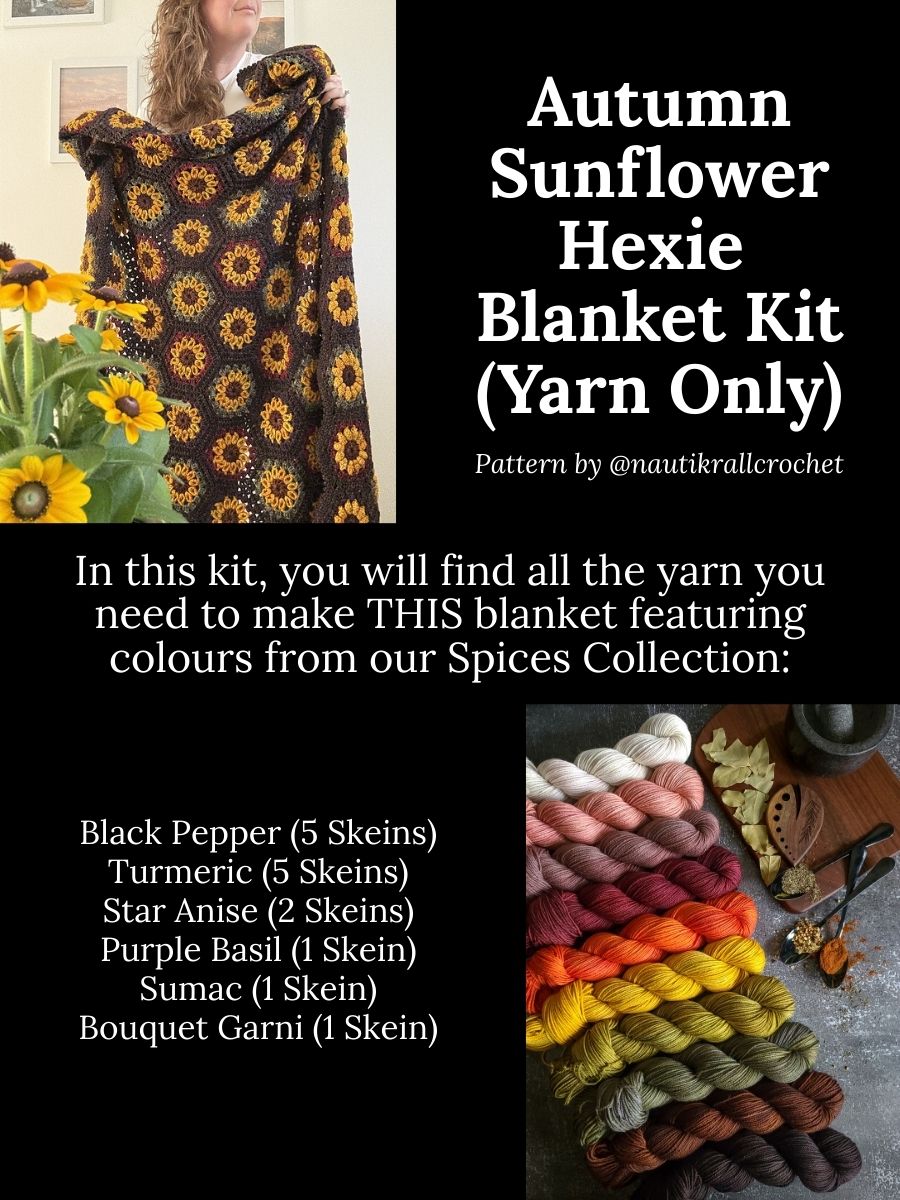 Crochet Blanket Kits (YARN ONLY - Ready to Ship)
