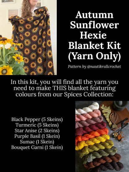 Crochet Blanket Kits (YARN ONLY - Ready to Ship)