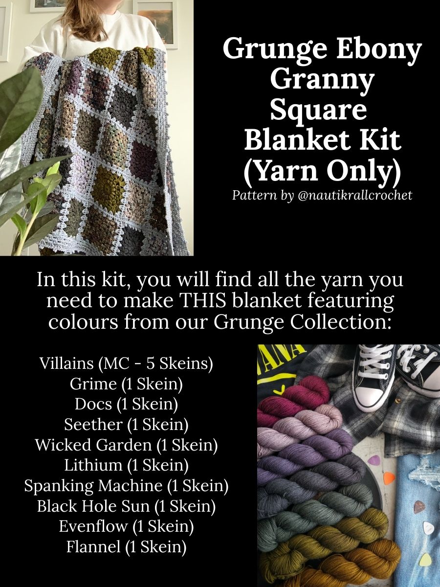 Crochet Blanket Kits (YARN ONLY - Ready to Ship)