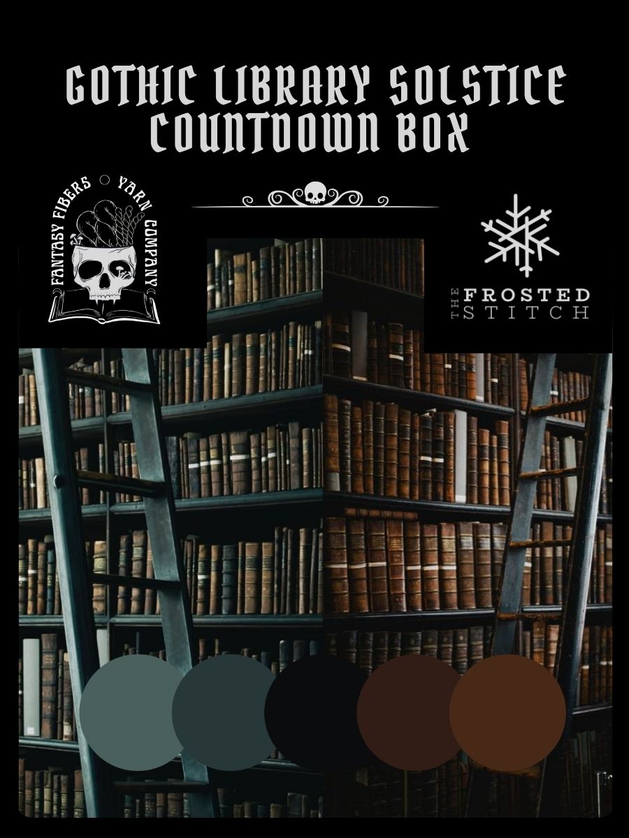 Gothic Library Solstice Countdown Box