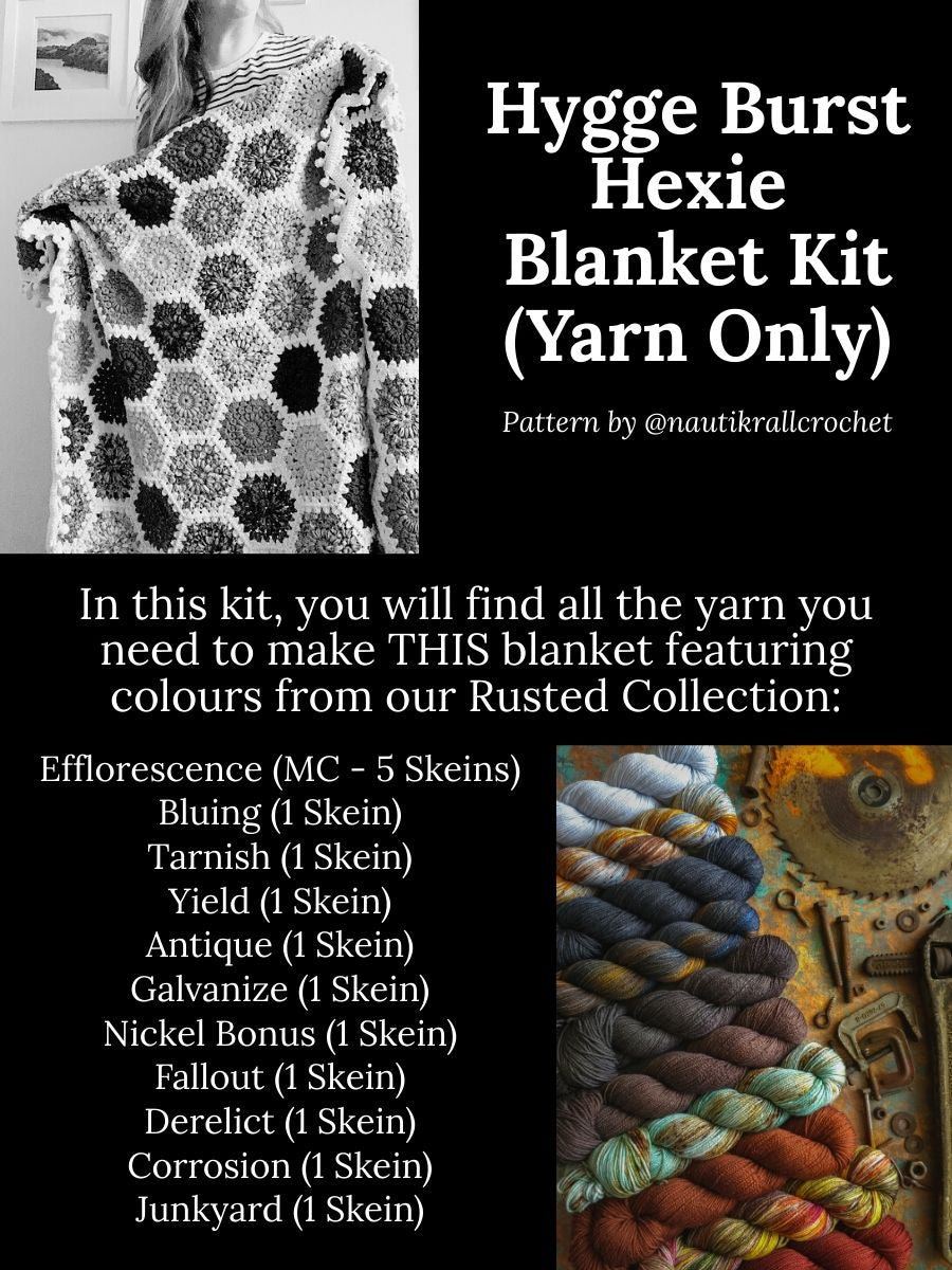 Crochet Blanket Kits (YARN ONLY - Ready to Ship)