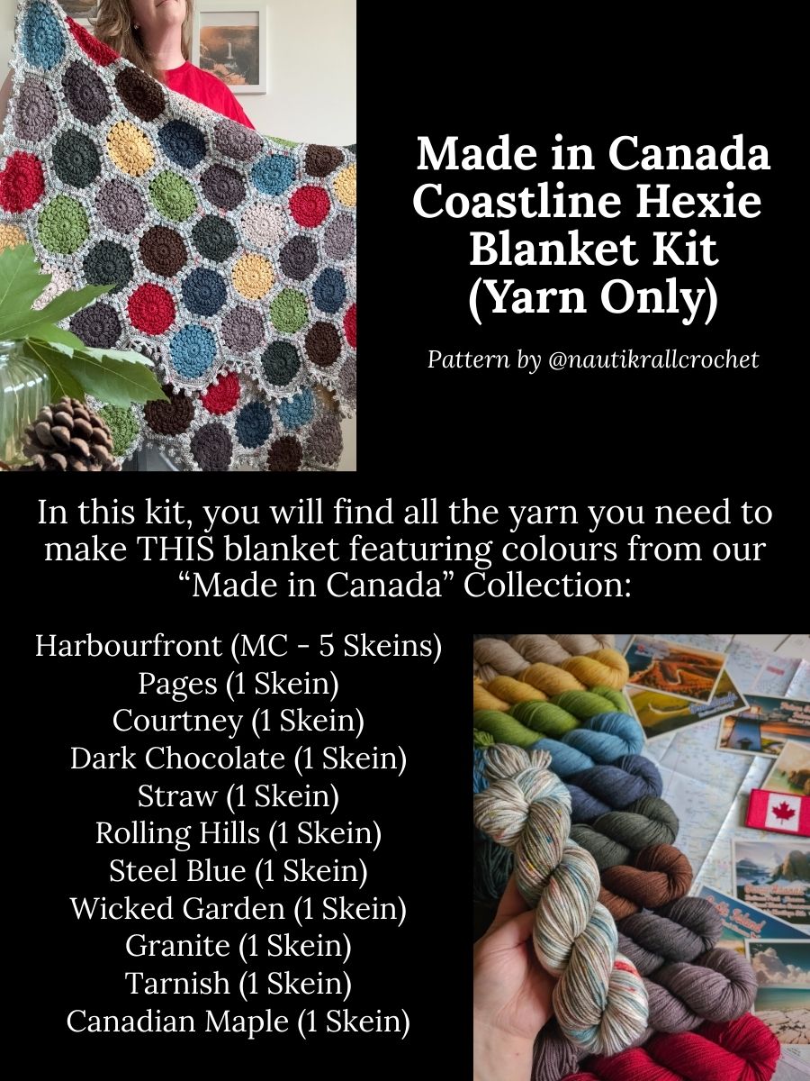 Crochet Blanket Kits (YARN ONLY - Ready to Ship)