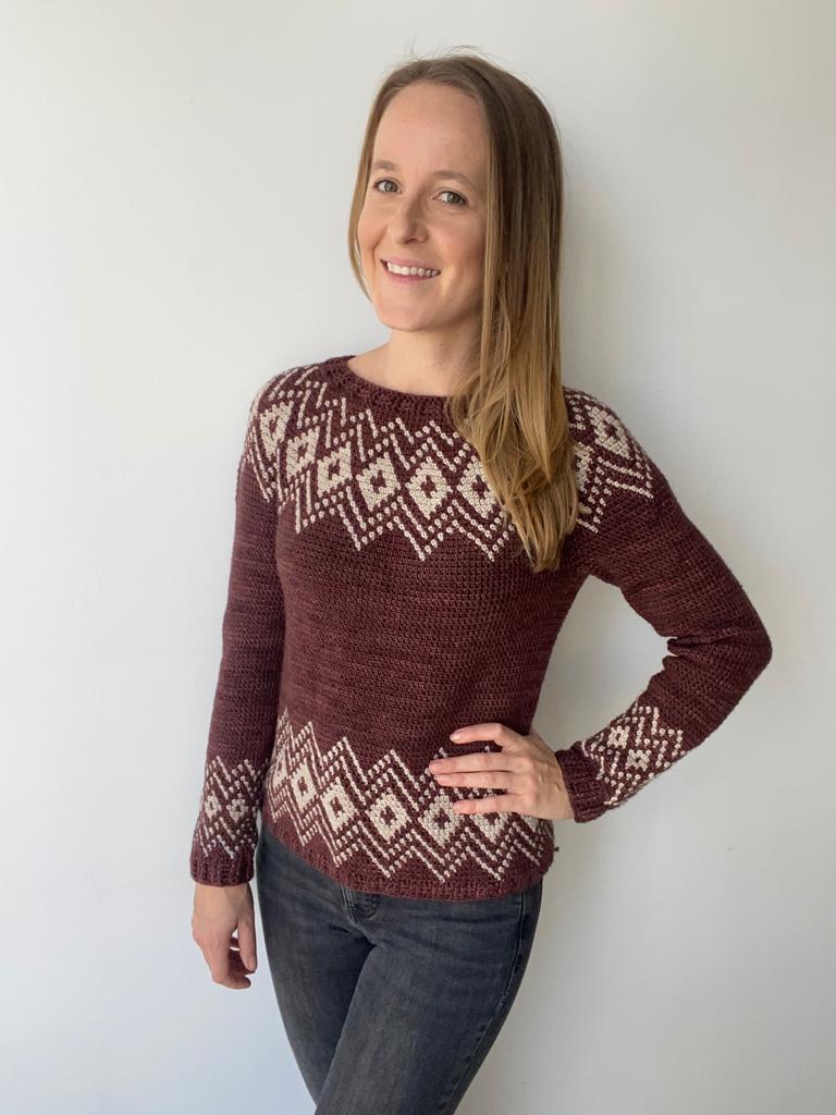 Eira Sweater Kit (Yarn + Pattern)
