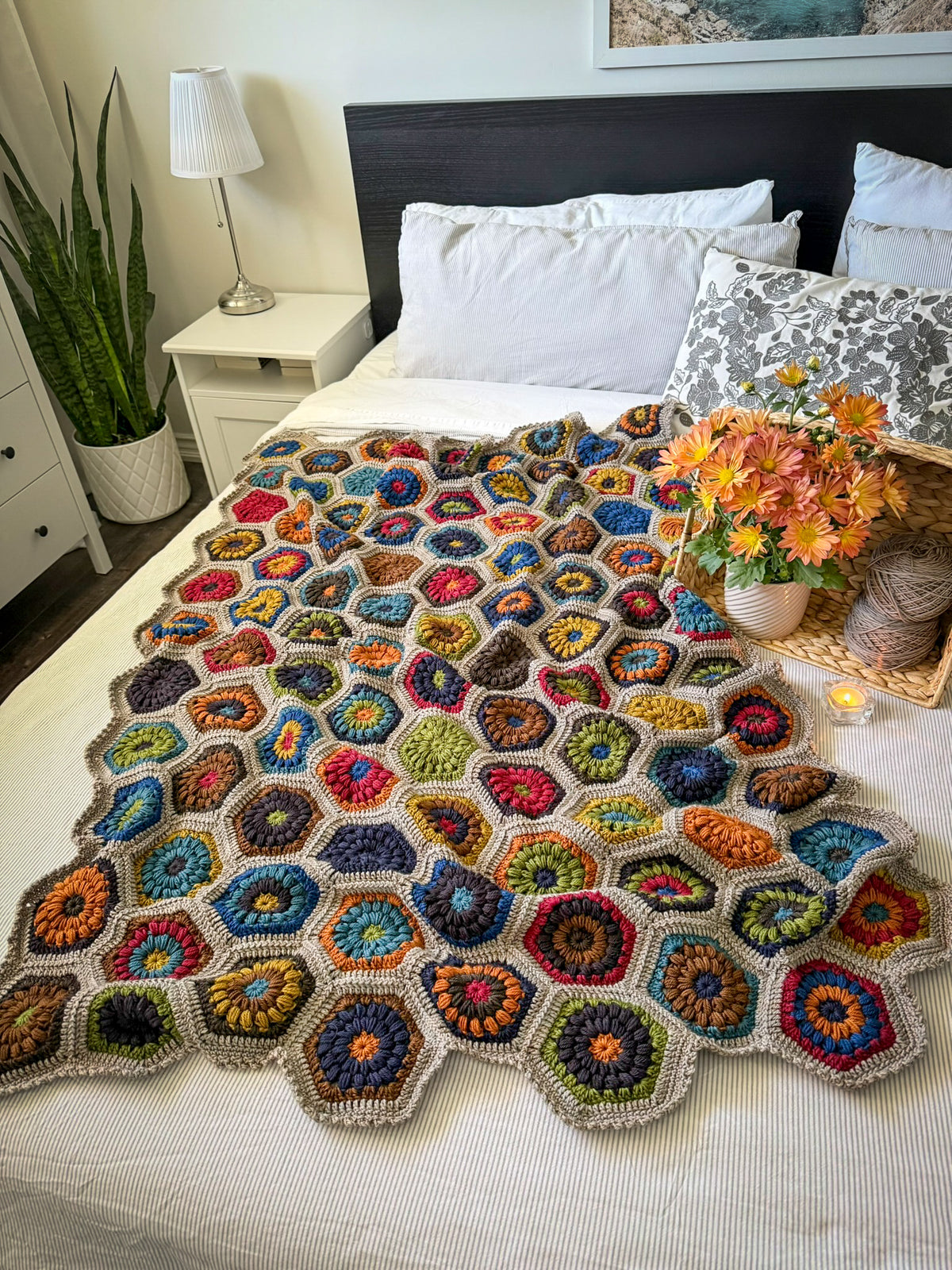 Freya Hexie Blanket Kit (YARN ONLY)
