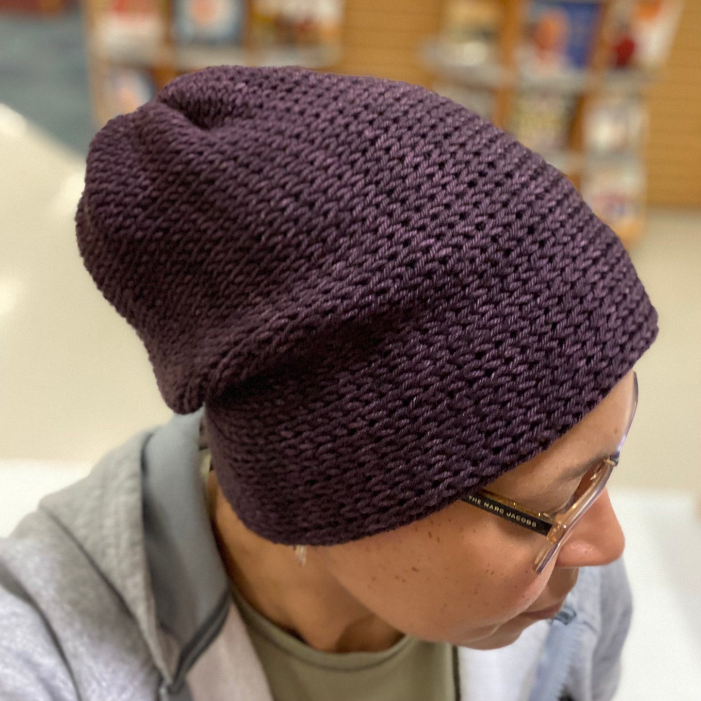 Student Slouch Pattern (Tunisian Crochet)