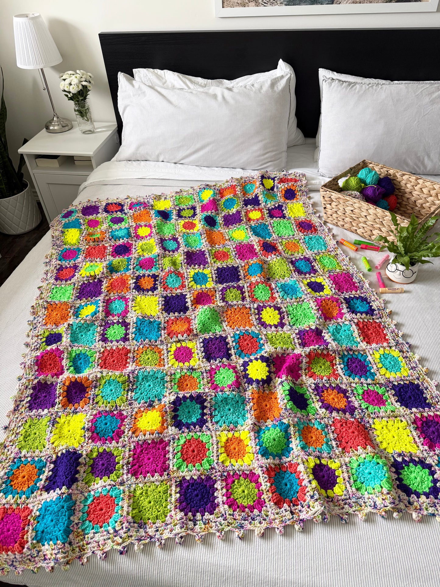Nostalgia Starburst Blanket Kit (YARN ONLY)