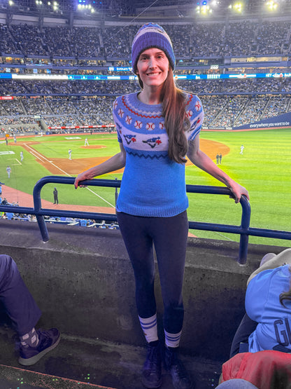 Baseball Sweater Kit (YARN ONLY)