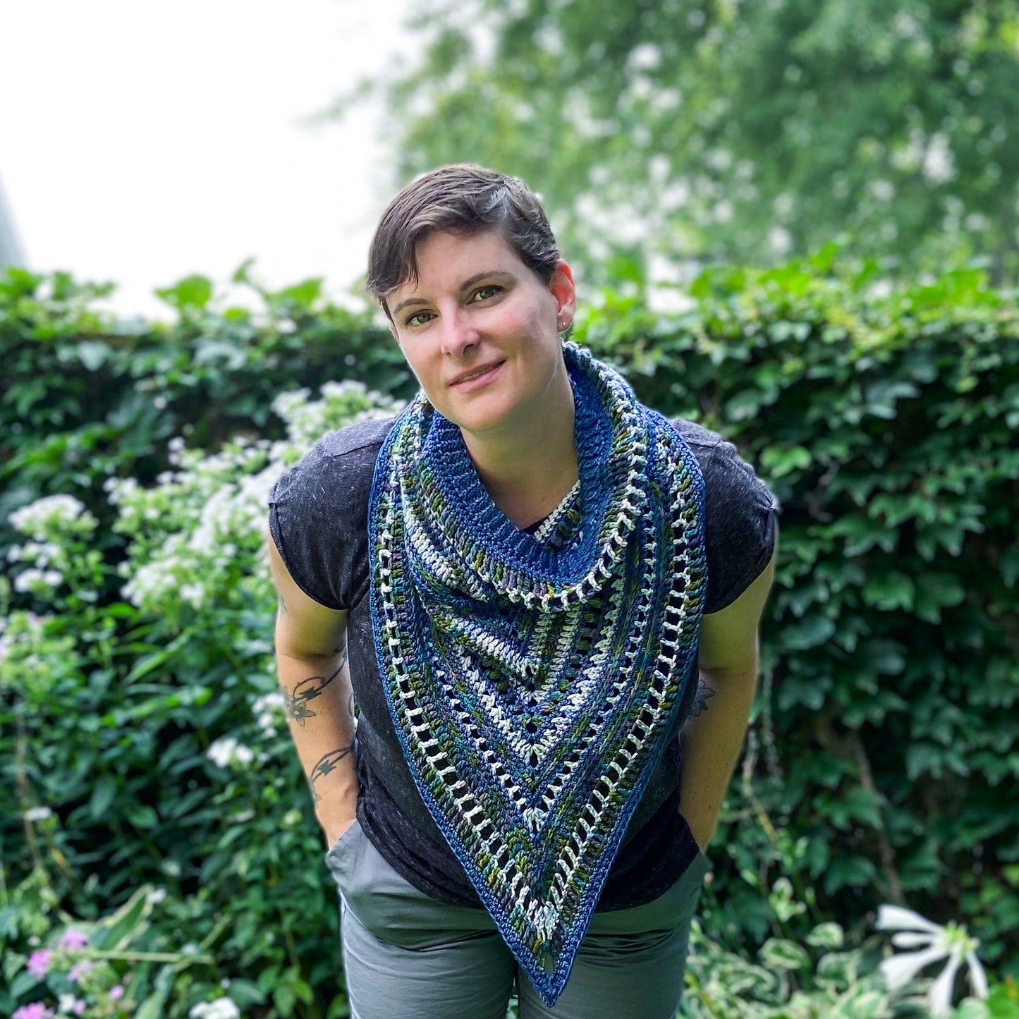 Boreal Bandana Cowl Pattern (Crochet)