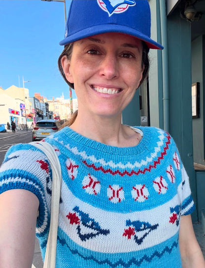 Baseball Sweater Kit (YARN ONLY)