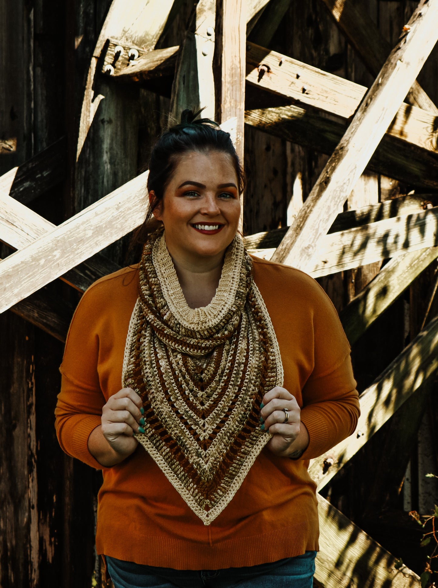 Boreal Bandana Cowl Pattern (Crochet)