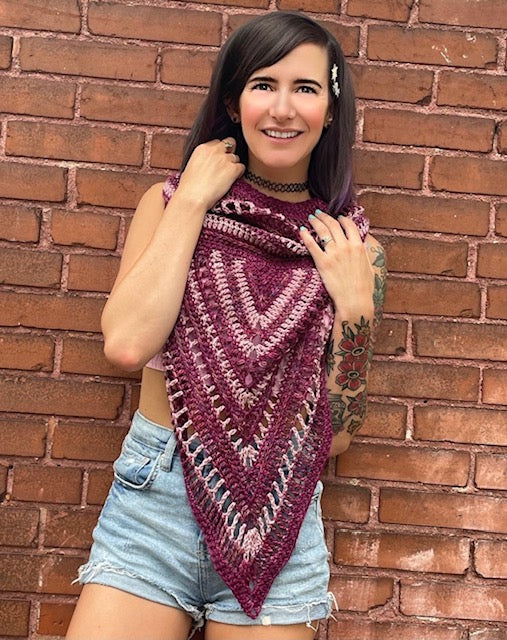 Boreal Bandana Cowl Pattern (Crochet)