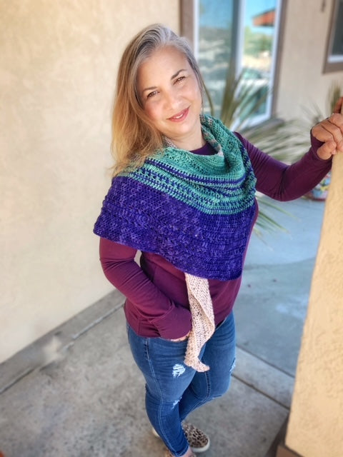 Endless Seasons Shawl Pattern (Crochet)