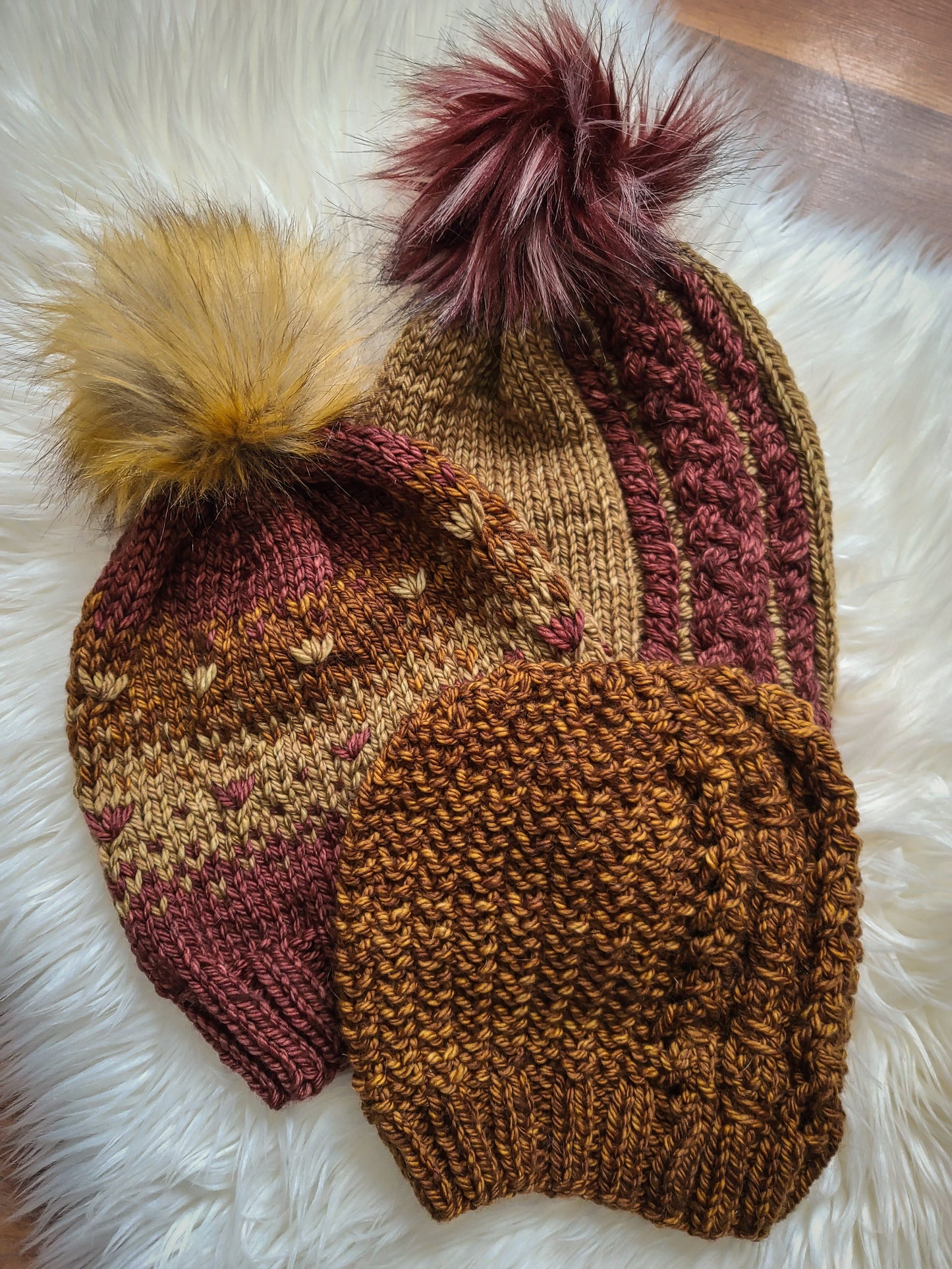 Academia Beanies Kit (Yarn + Patterns)